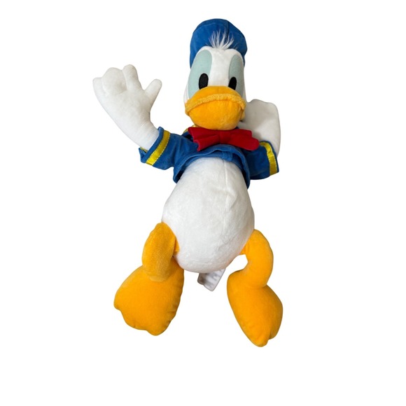 Disney Donald Duck Plush Beanbag Doll Blue Sailor Outfit Collectible - Picture 3 of 5